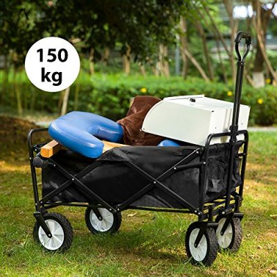 bollerwagen gardentrolleys faltbarer wheeled 150kg